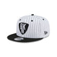 Brooklyn Nets Deceptor Pinstripe 9FIFTY Snapback Hat