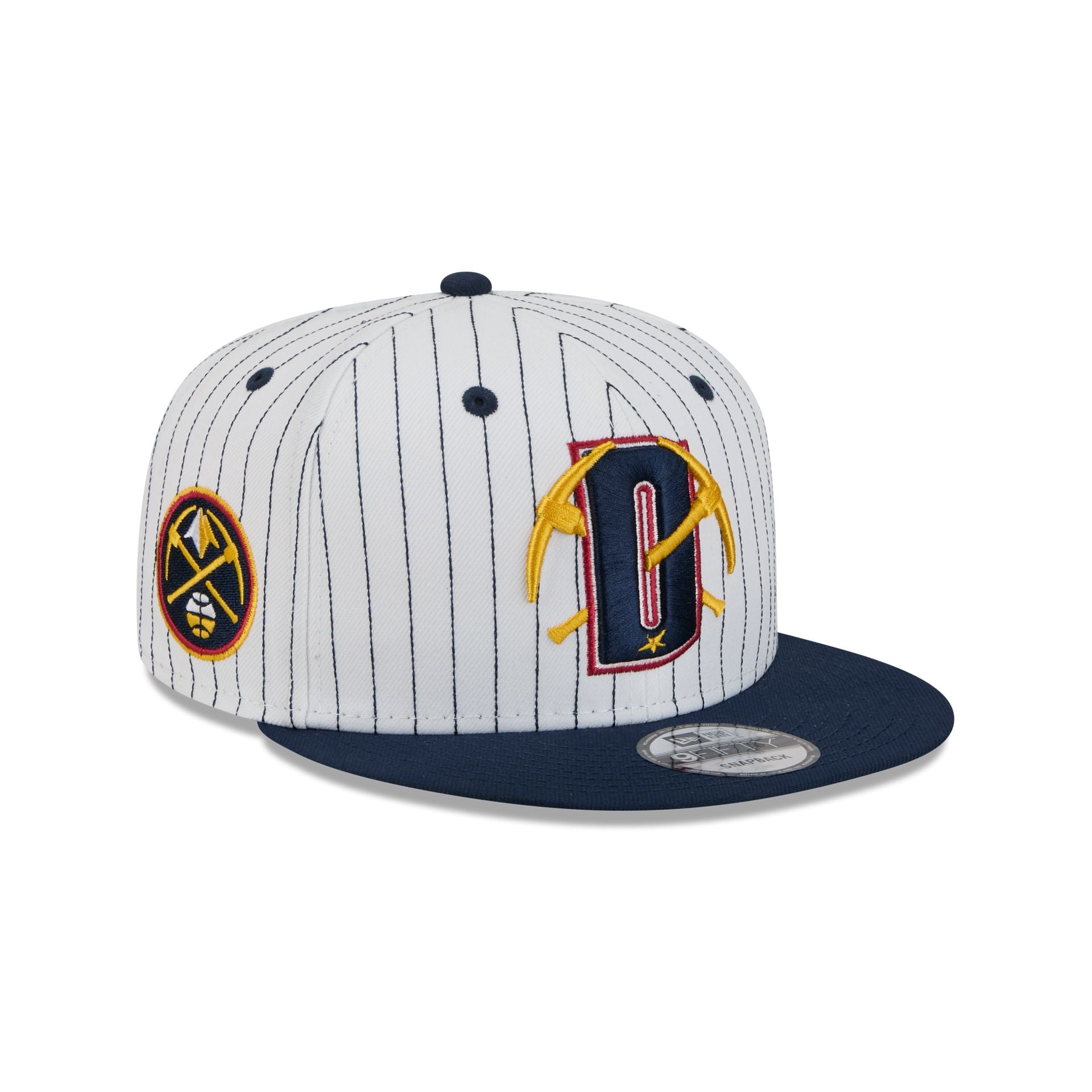 Denver Nuggets Deceptor Pinstripe 9FIFTY Snapback Hat – New Era Cap