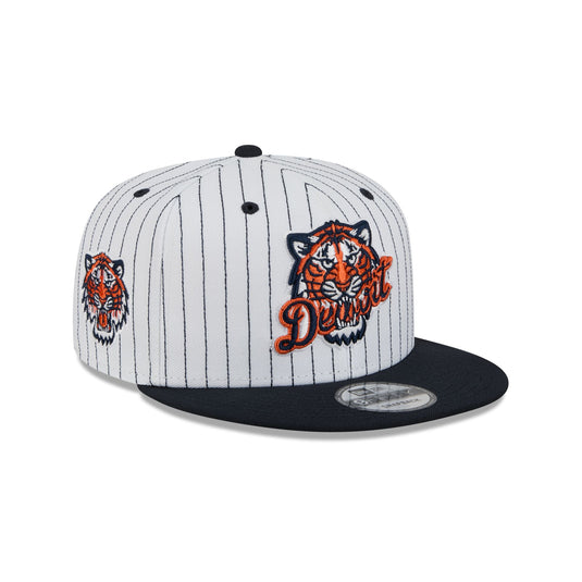 Detroit Tigers Deceptor Pinstripe 9FIFTY Snapback Hat - New Era Cap