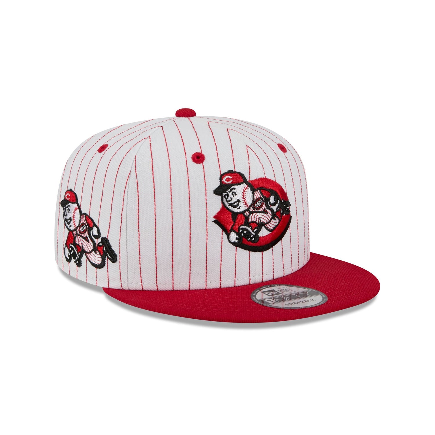 Cincinnati Reds Deceptor Pinstripe 9FIFTY Snapback Hat