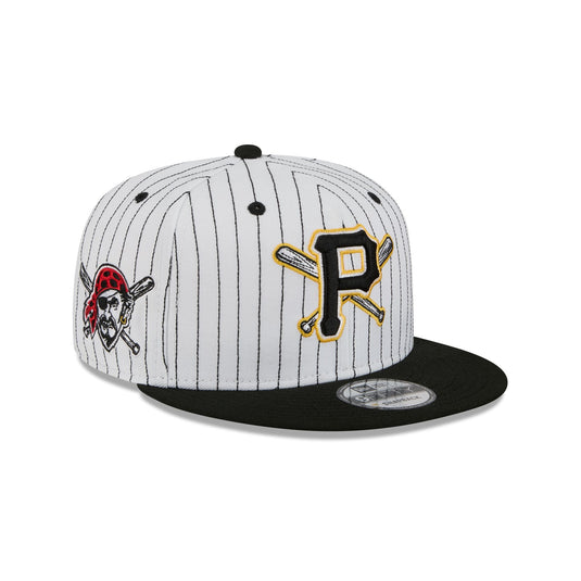 Pittsburgh Pirates Deceptor Pinstripe 9FIFTY Snapback Hat - New Era Cap