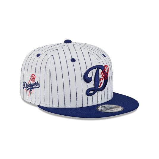 Los Angeles Dodgers Deceptor Pinstripe 9FIFTY Snapback Hat - New Era Cap