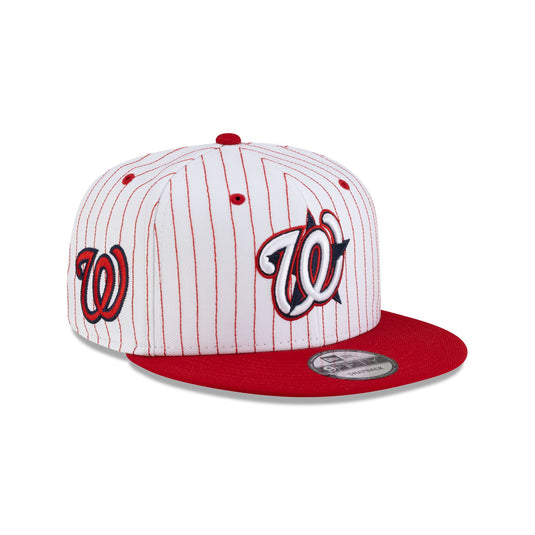 Washington Nationals Deceptor Pinstripe 9FIFTY Snapback Hat - New Era Cap