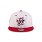Washington Nationals Deceptor Pinstripe 9FIFTY Snapback Hat