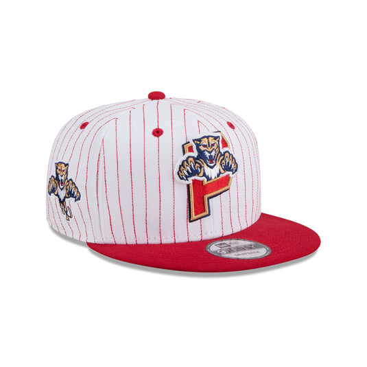Florida Panthers Deceptor Pinstripe 9FIFTY Snapback Hat - New Era Cap