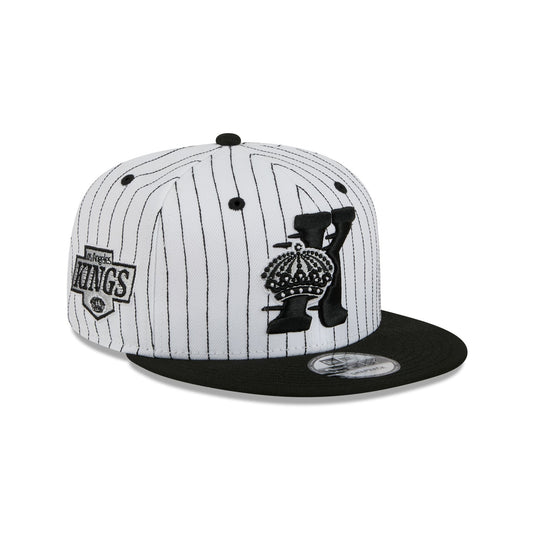 Los Angeles Kings Deceptor Pinstripe 9FIFTY Snapback Hat - New Era Cap
