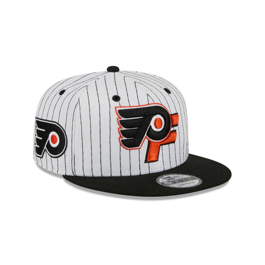 Philadelphia Flyers Deceptor Pinstripe 9FIFTY Snapback Hat - New Era Cap