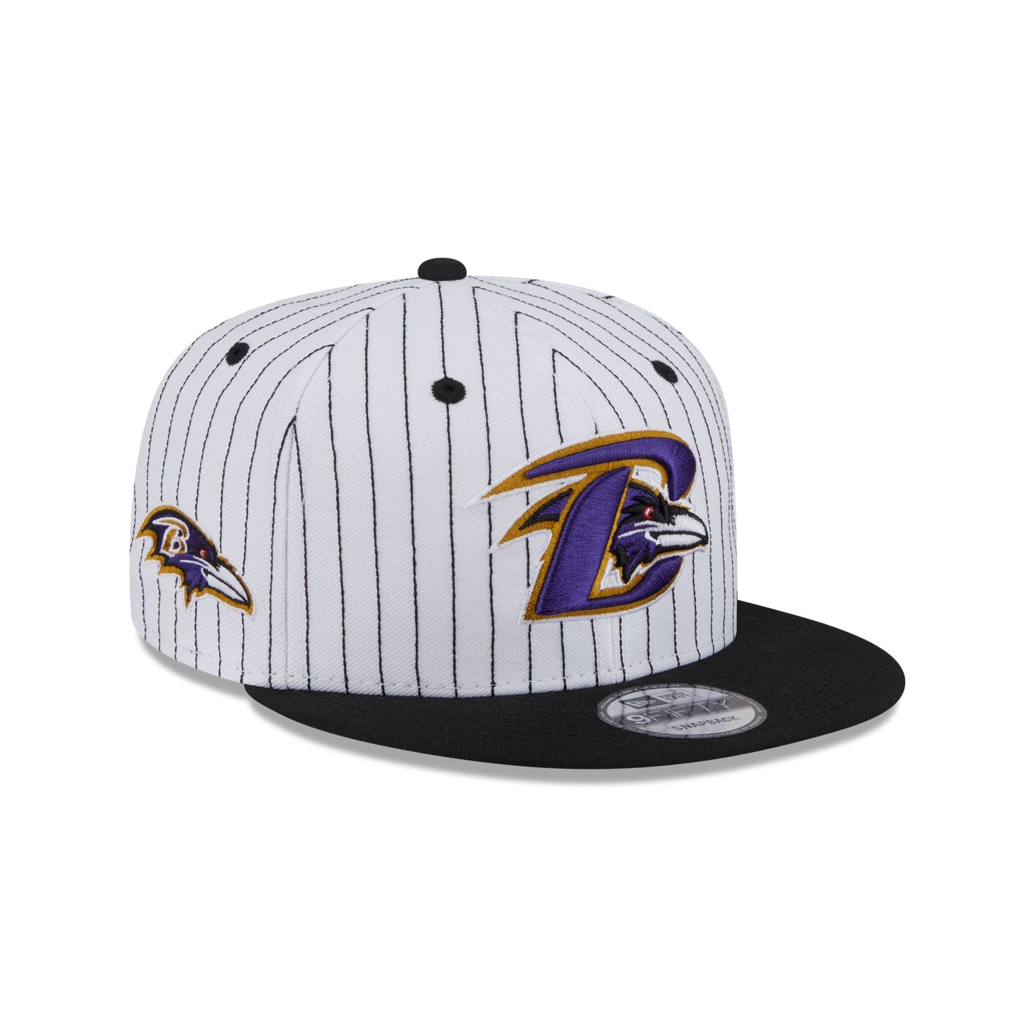 Baltimore Ravens Deceptor Pinstripe 9FIFTY Snapback Hat