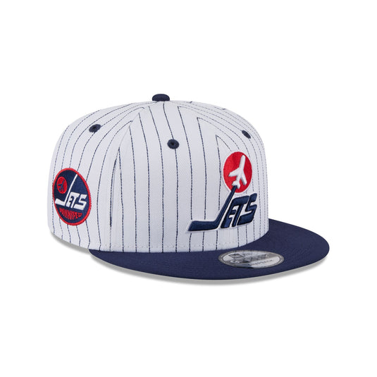 Winnipeg Jets Deceptor Pinstripe 9FIFTY Snapback Hat - New Era Cap