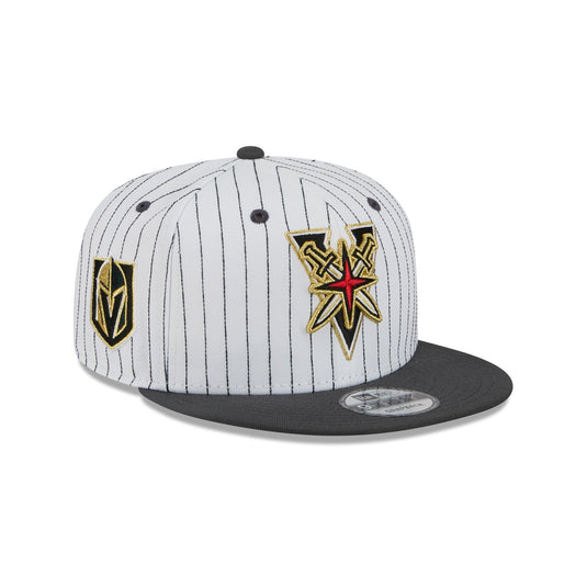 Vegas Golden Knights Deceptor Pinstripe 9FIFTY Snapback Hat - New Era Cap