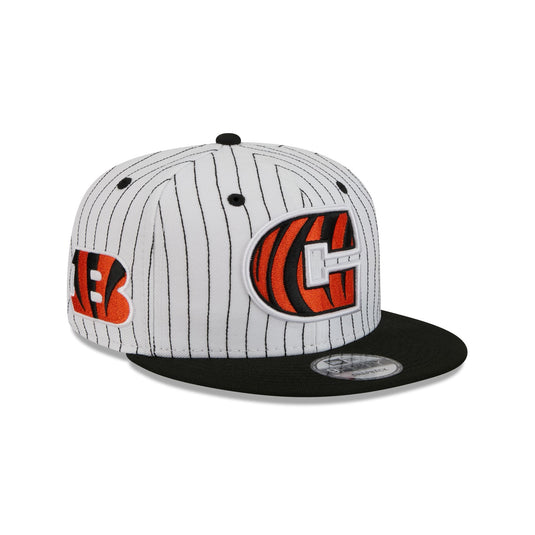 Cincinnati Bengals Deceptor Pinstripe 9FIFTY Snapback Hat - New Era Cap