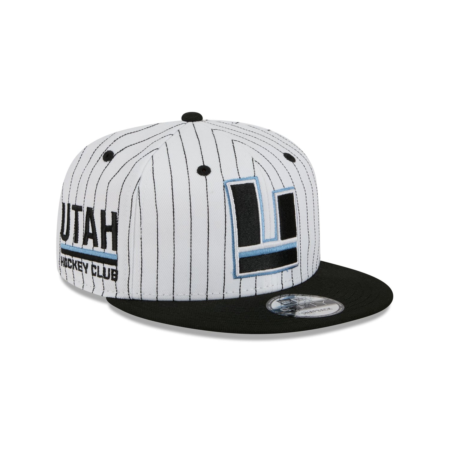 Utah Mammoth Deceptor Pinstripe 9FIFTY Snapback Hat