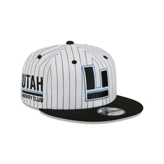 Utah Mammoth Deceptor Pinstripe 9FIFTY Snapback Hat - New Era Cap
