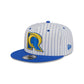 Los Angeles Rams Deceptor Pinstripe 9FIFTY Snapback Hat