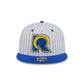 Los Angeles Rams Deceptor Pinstripe 9FIFTY Snapback Hat