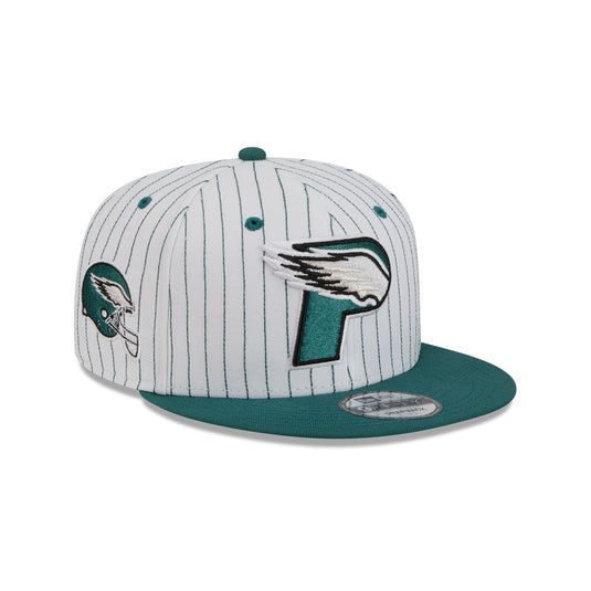 Philadelphia Eagles Deceptor Pinstripe 9FIFTY Snapback Hat - New Era Cap