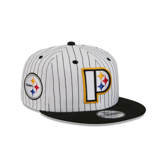 Pittsburgh Steelers Deceptor Pinstripe 9FIFTY Snapback Hat - New Era Cap
