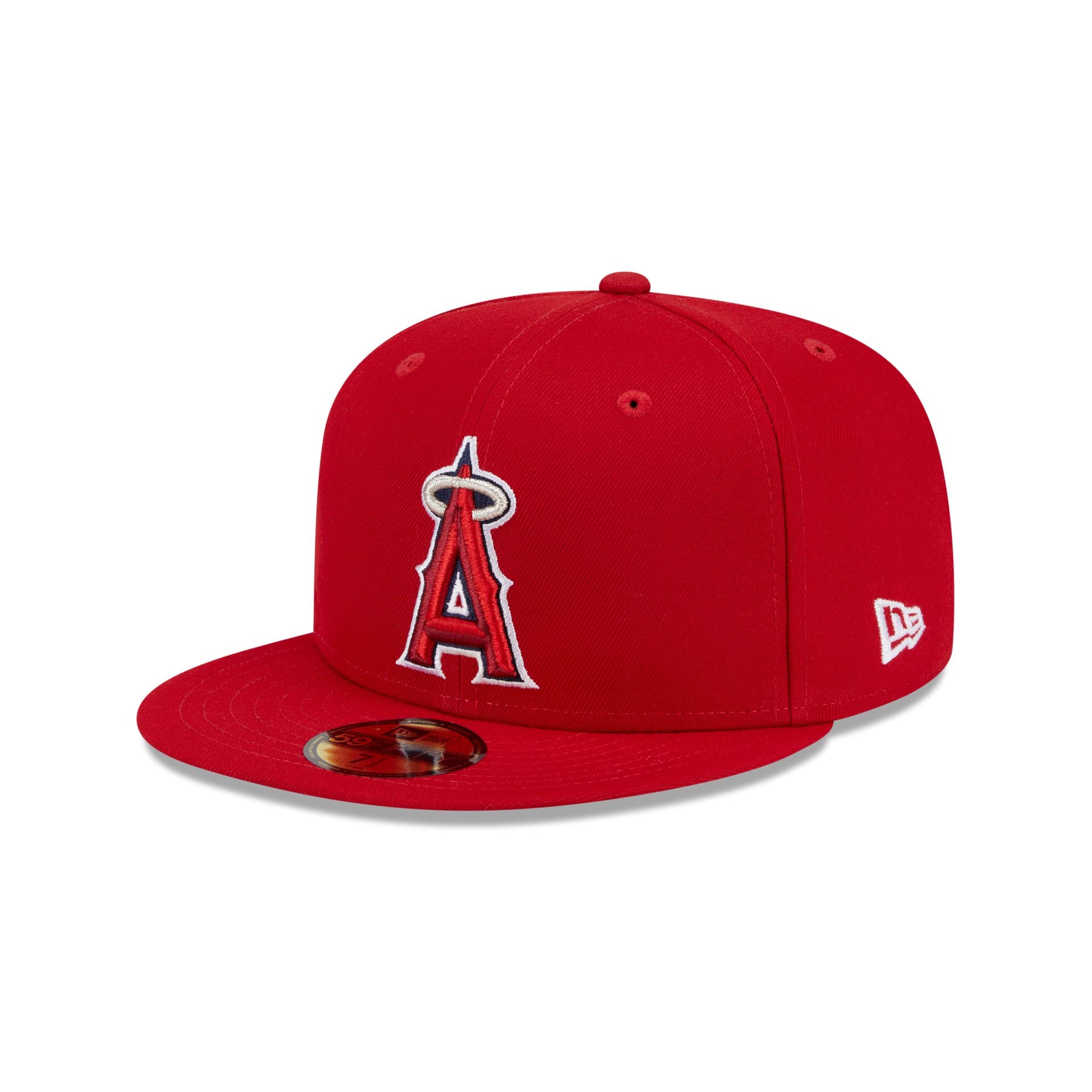 Los Angeles Angels Floral Undervisor 59FIFTY Fitted Hat
