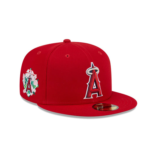 Los Angeles Angels Floral Undervisor 59FIFTY Fitted Hat - New Era Cap