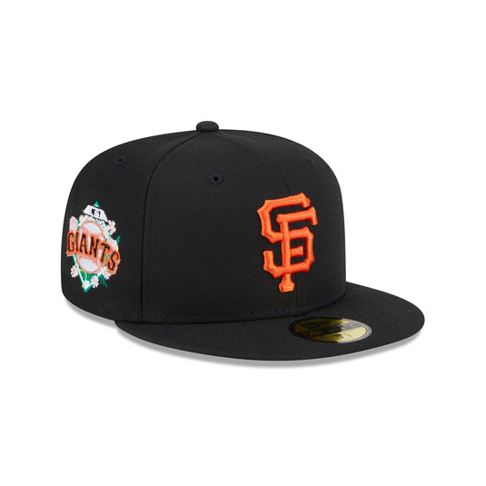 San Francisco Giants Floral Undervisor 59FIFTY Fitted Hat - New Era Cap