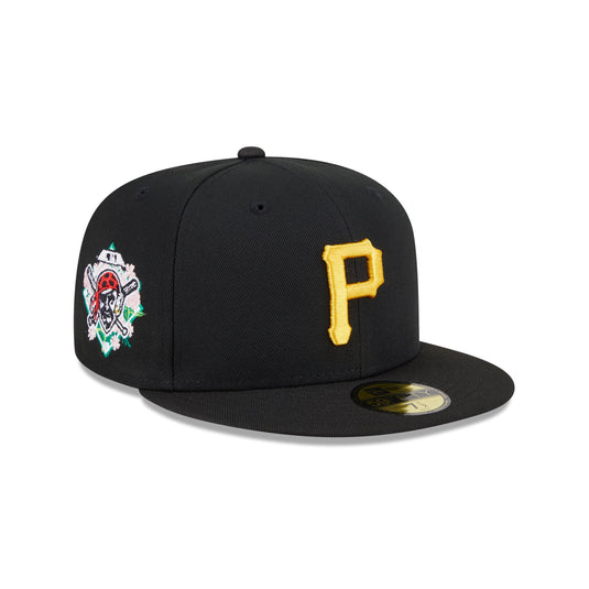 Pittsburgh Pirates Floral Undervisor 59FIFTY Fitted Hat - New Era Cap