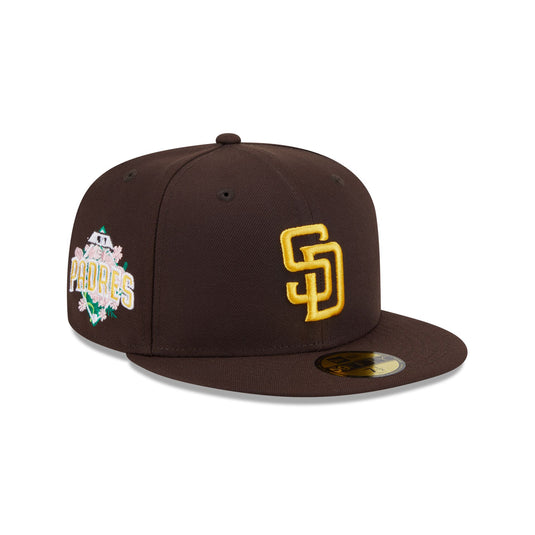 San Diego Padres Floral Undervisor 59FIFTY Fitted Hat - New Era Cap