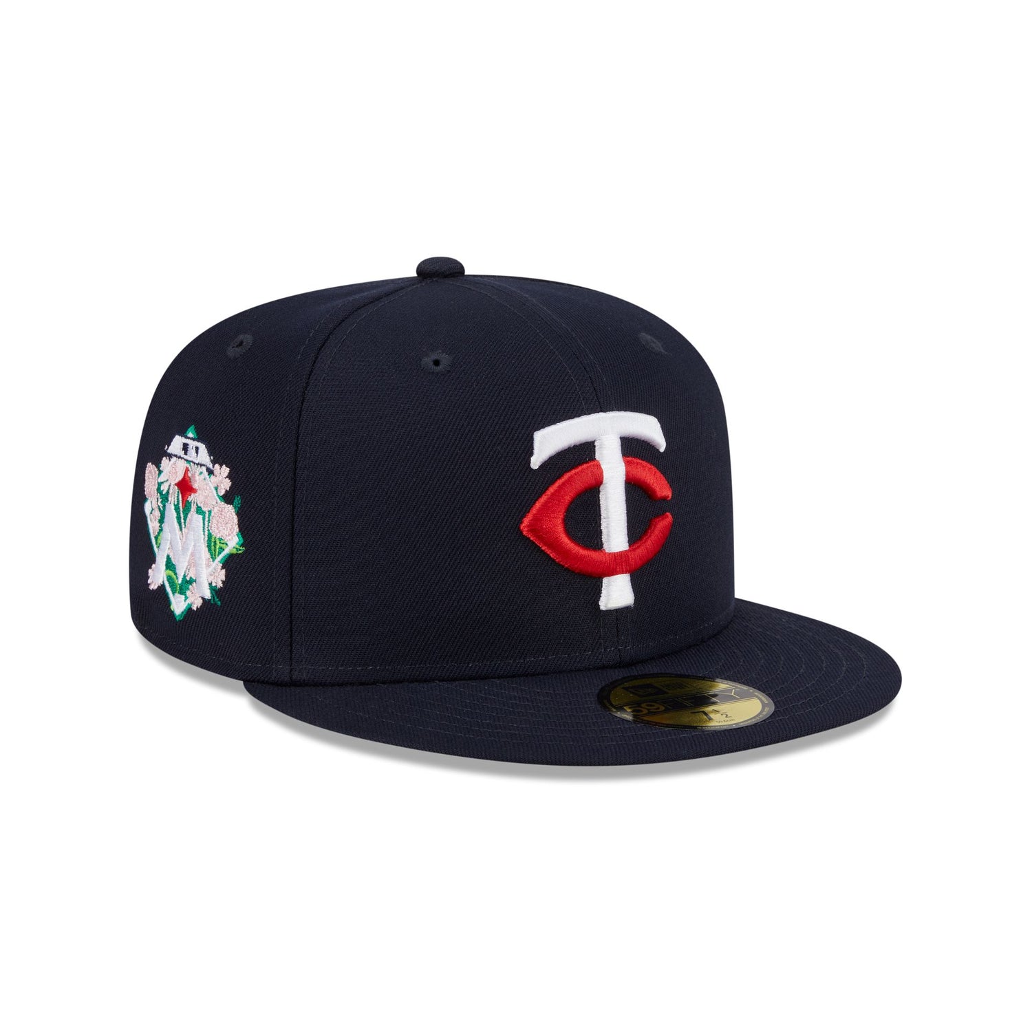 Minnesota Twins Floral Undervisor 59FIFTY Fitted Hat