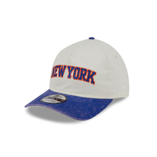 New York Knicks Sport Classics Pastel 9TWENTY A-Frame Adjustable Hat - New Era Cap