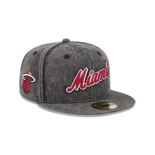 Miami Heat Sport Classics Pastel 59FIFTY Fitted Hat - New Era Cap