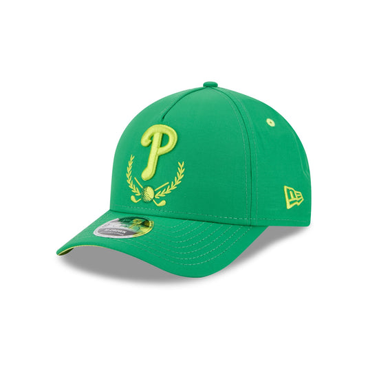 Philadelphia Phillies Tee Time 9FORTY M-Crown A-Frame Snapback Hat - New Era Cap