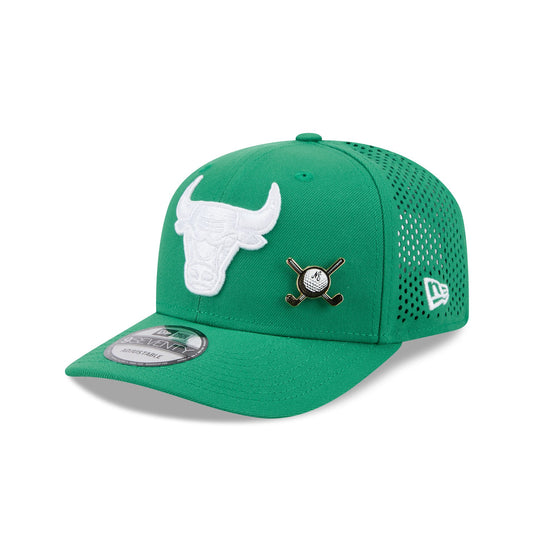 Chicago Bulls Tee Time 9SEVENTY Trucker Hat - New Era Cap