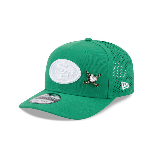 San Francisco 49ers Tee Time 9SEVENTY Trucker Hat - New Era Cap