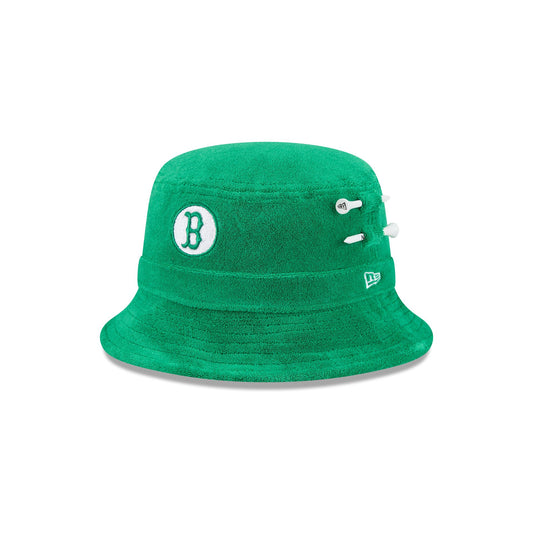 Boston Red Sox Tee Time Toweling Bucket Hat - New Era Cap