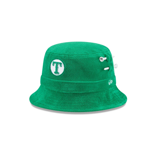 Texas Rangers Tee Time Toweling Bucket Hat - New Era Cap