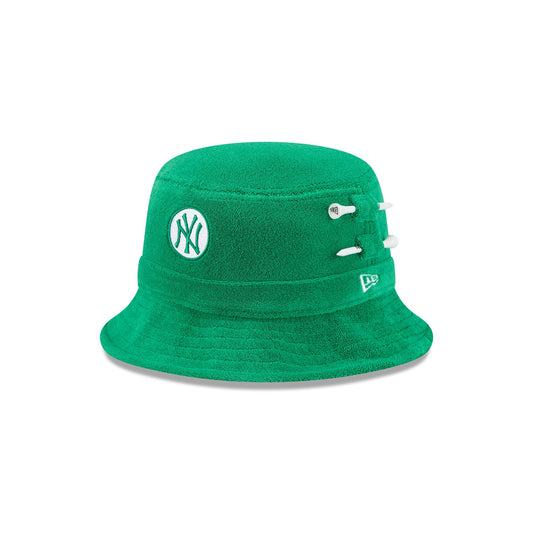 New York Yankees Tee Time Toweling Bucket Hat - New Era Cap