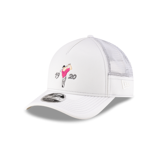 New Era Branded Golf 9FORTY M-Crown A-Frame Trucker Hat - New Era Cap