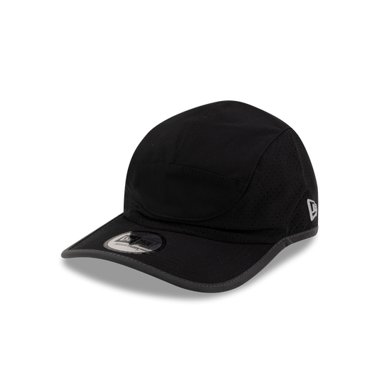 New Era Branded Train Performance Black Runner Hat - New Era Cap