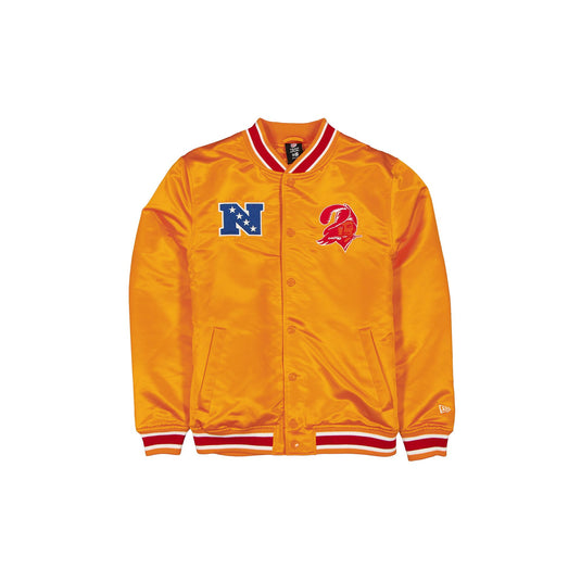 Tampa Bay Buccaneers Sport Classics Orange Satin Jacket - New Era Cap