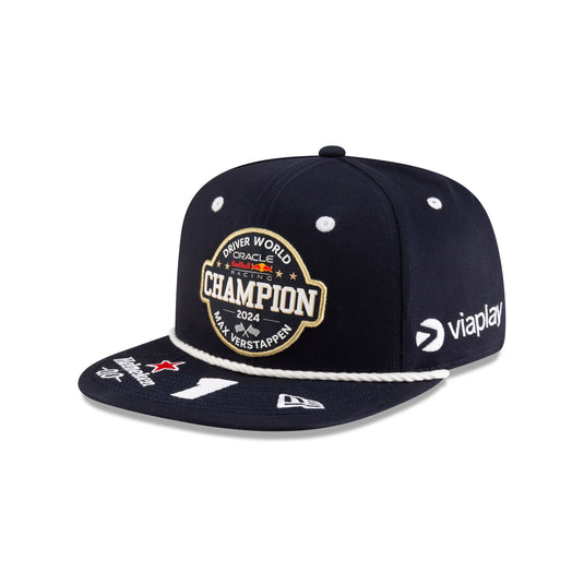 Oracle Red Bull Racing Max Verstappen 2024 Driver World Champion 9FIFTY Original Fit Snapback Hat - New Era Cap