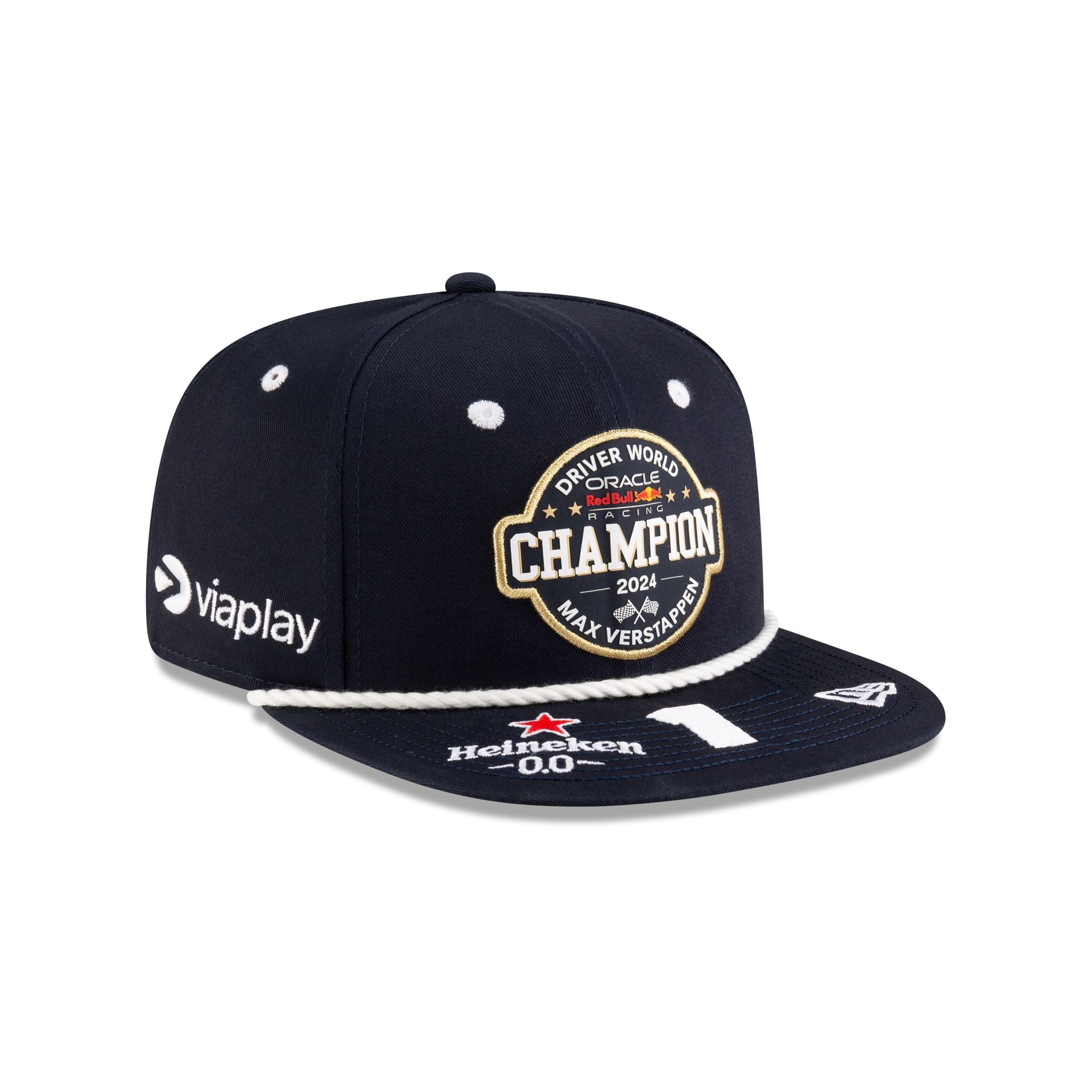 Oracle Red Bull Racing Max Verstappen 2024 Driver World Champion 9FIFTY Original Fit Snapback Hat