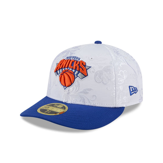 New York Knicks Floral Shine Low Profile 59FIFTY Fitted Hat - New Era Cap