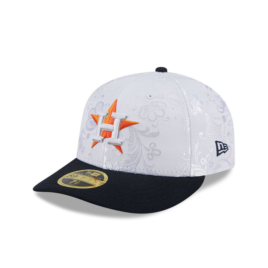 Houston Astros Floral Shine Low Profile 59FIFTY Fitted Hat - New Era Cap