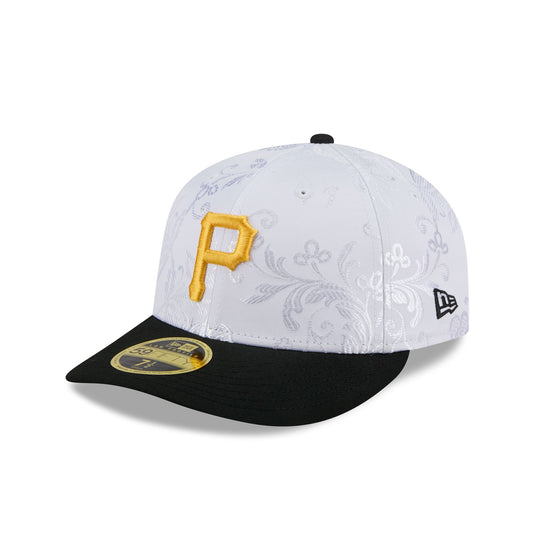Pittsburgh Pirates Floral Shine Low Profile 59FIFTY Fitted Hat - New Era Cap
