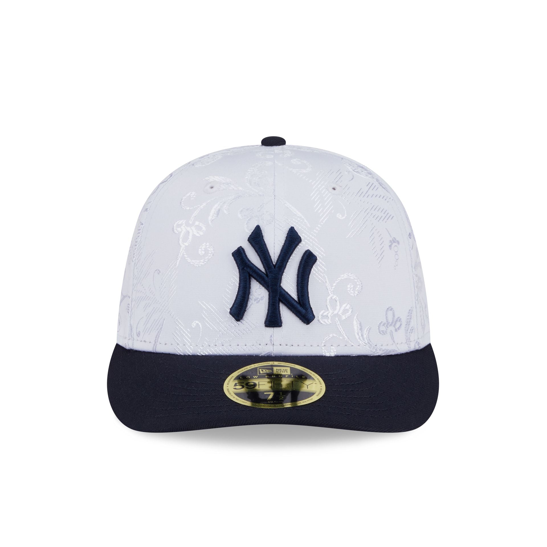 New York Yankees Floral Shine Low Profile 59FIFTY Fitted Hat