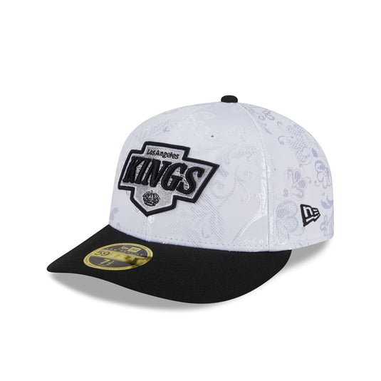 Los Angeles Kings Floral Shine Low Profile 59FIFTY Fitted Hat - New Era Cap