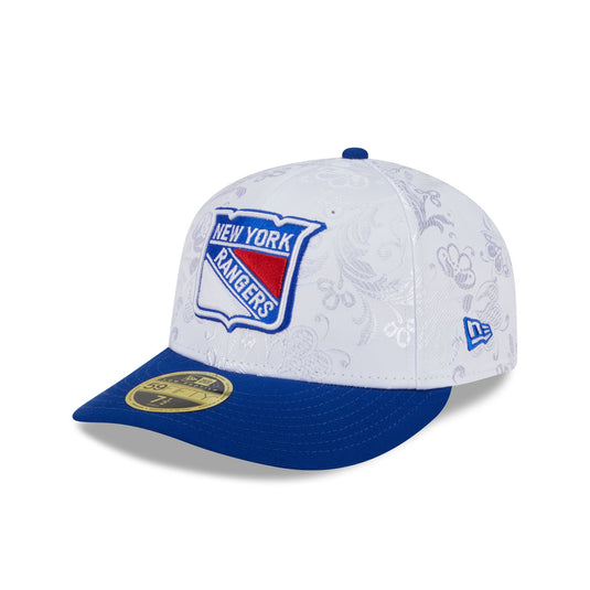 New York Rangers Floral Shine Low Profile 59FIFTY Fitted Hat - New Era Cap
