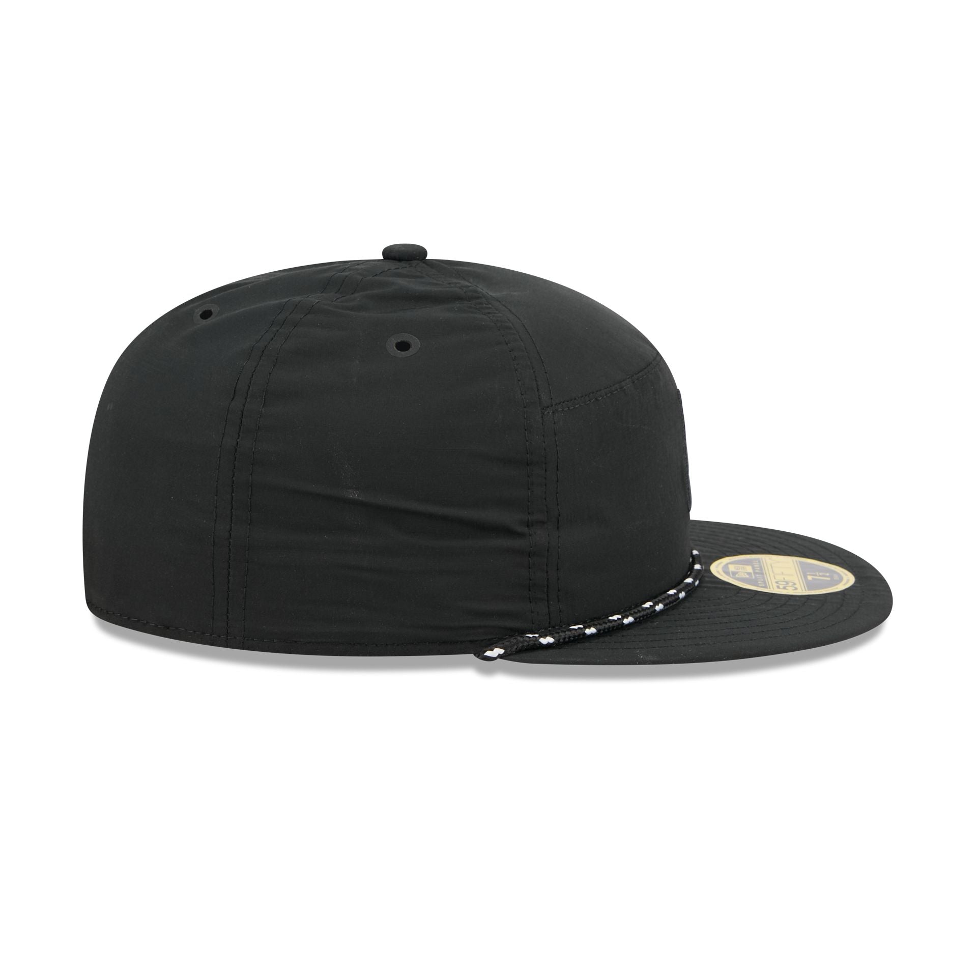 Arizona Diamondbacks Black Poly Rope Split Panel 59FIFTY Fitted