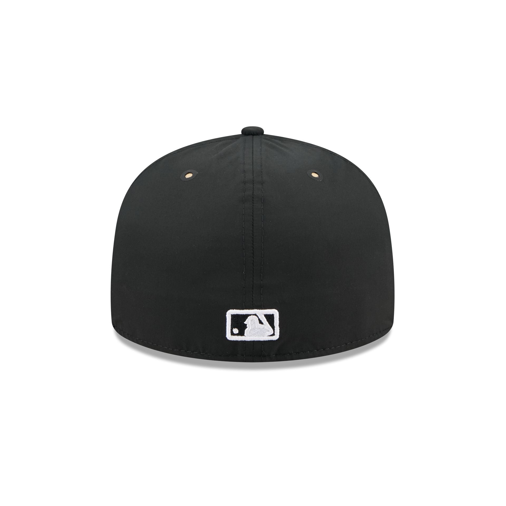 Chicago Cubs Black Poly Rope Split Panel 59FIFTY Fitted Hat – New