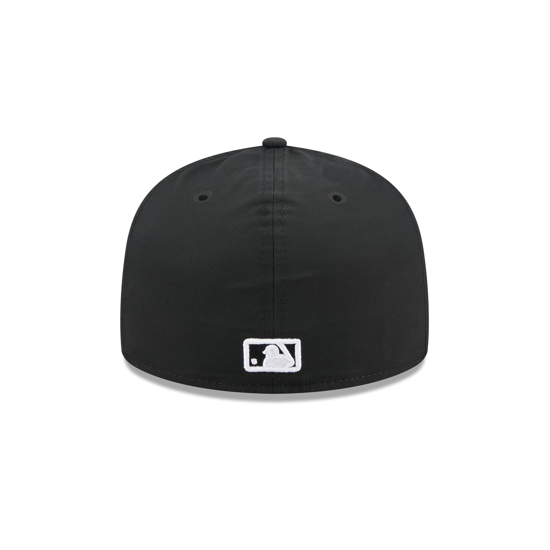 Texas Rangers Black Poly Rope Split Panel 59FIFTY Fitted Hat – New