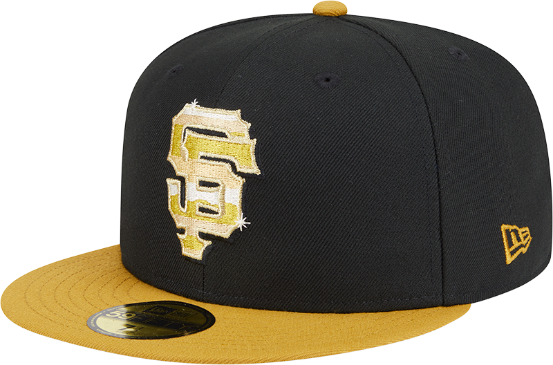 San Francisco Giants Metallic Gold Logo 59FIFTY Fitted Hat